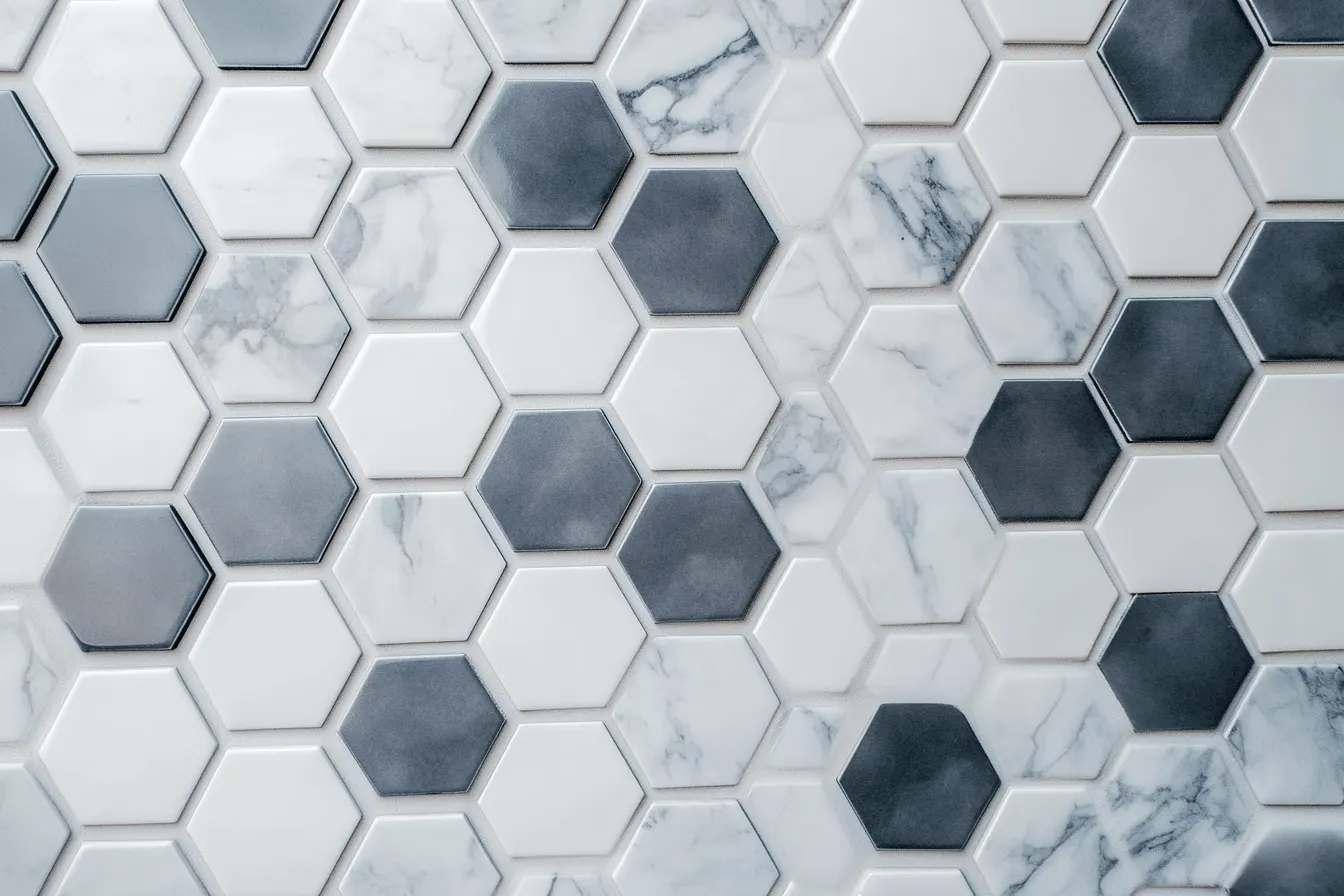 Pose en nid d’abeille : techniques pour utiliser des carreaux hexagonaux dans toute la maison